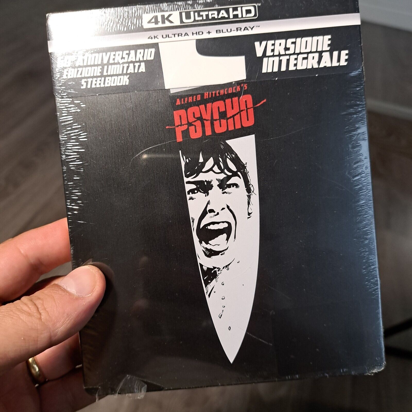 BLURAY 4K - Psycho - 60° anniversario ed. limitata Steelbook - nuovo
