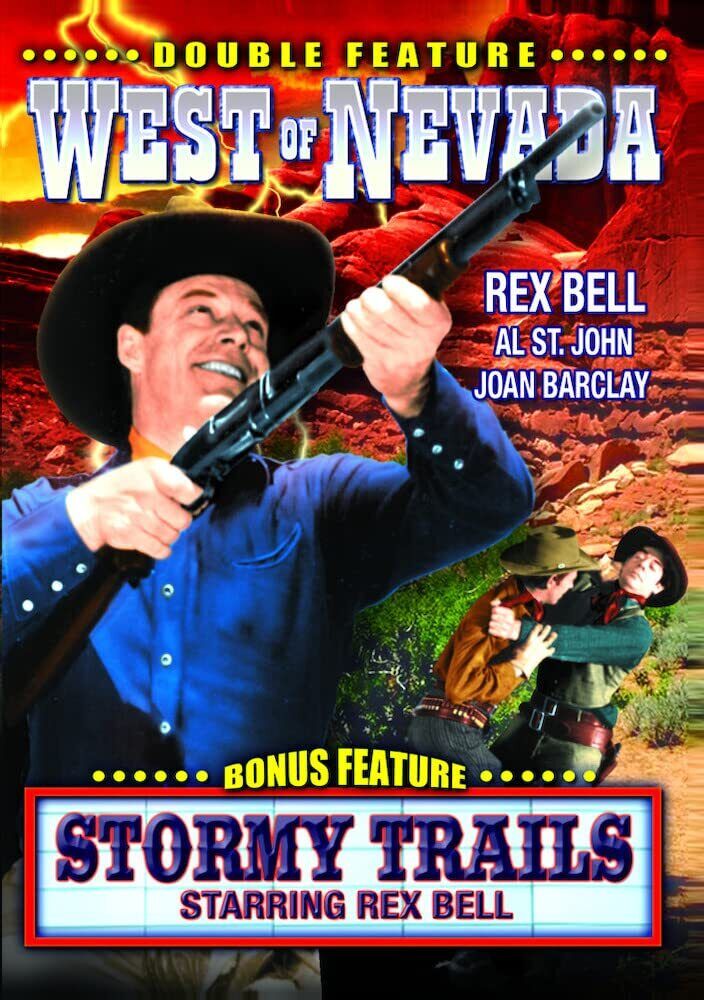 Rex Bell Double Feature: West of Nevada (1936) / Stormy Trails (1936) (DVD)