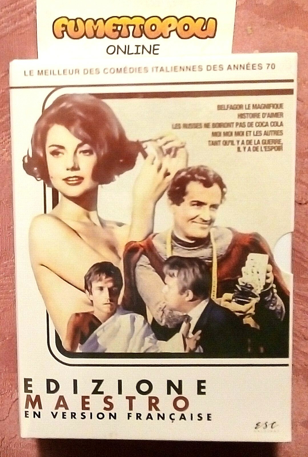 EDIZIONE MAESTRO  versione francese con audio in ITALIANO 5 DVD cofanetto NUOVO