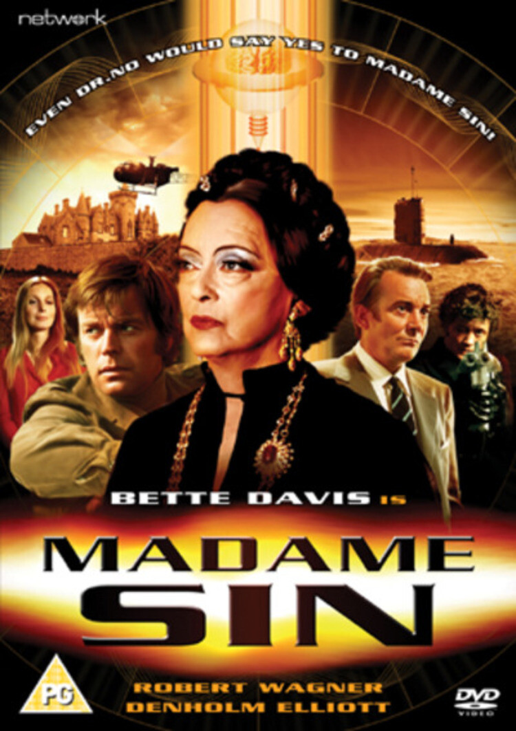 Madame Sin (DVD) Roy Kinnear Frank Middlemass Paul Maxwell Charles Lloyd-Pack