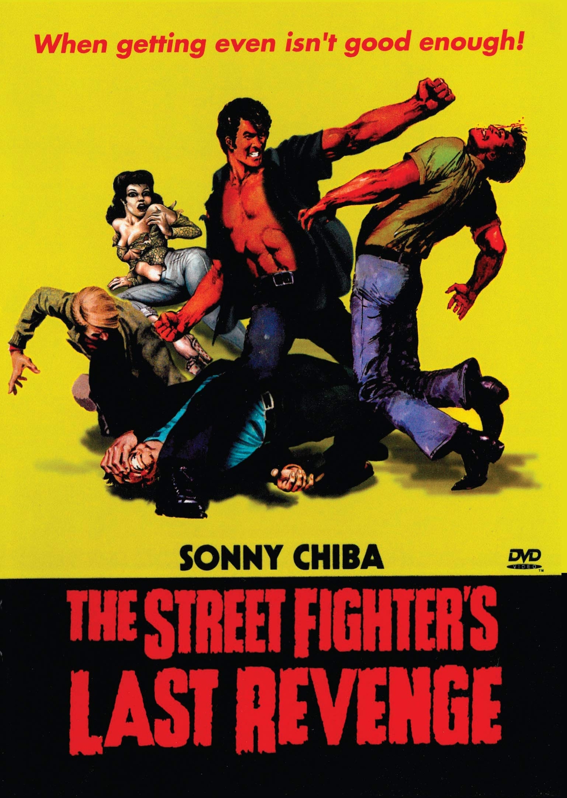 Street Fighter's Last Revenge, The (DVD) Shin'ichi Chiba Reiko Ike Kôji Wada