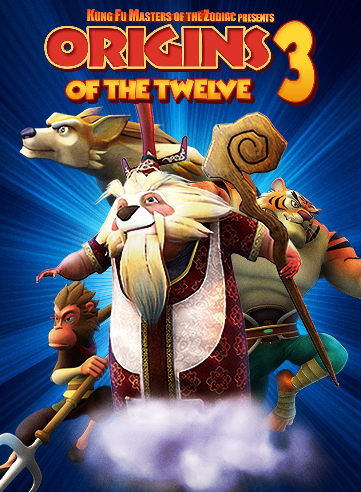 Kung Fu Masters Of The Zodiac Origins Of The Twelve 3 (DVD) _