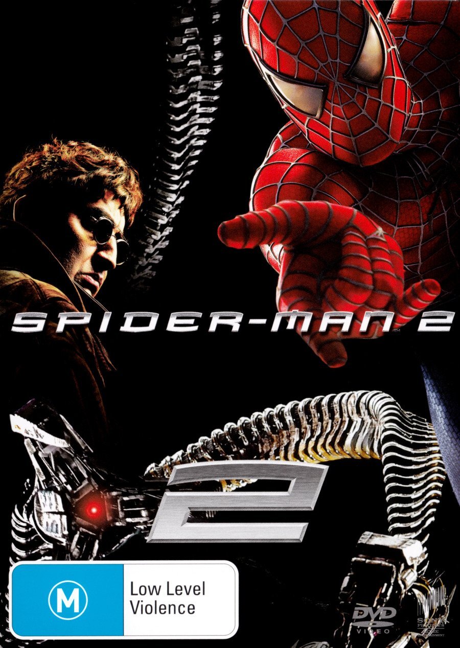 Spider-Man 2 (DVD) Tobey Maguire Kirsten Dunst James Franco Alfred Molina