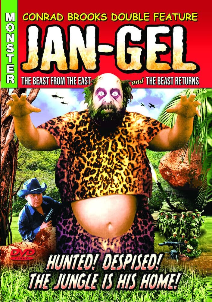 Jan-Gel, The Beast From The East / The Beast Returns (DVD) Conrad Brooks