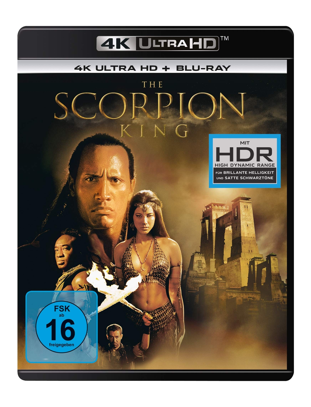 The Scorpion King (4K Ultra-HD) (+ Blu-ray 2D) (4K UHD Blu-ray) Hill Bernard Hu