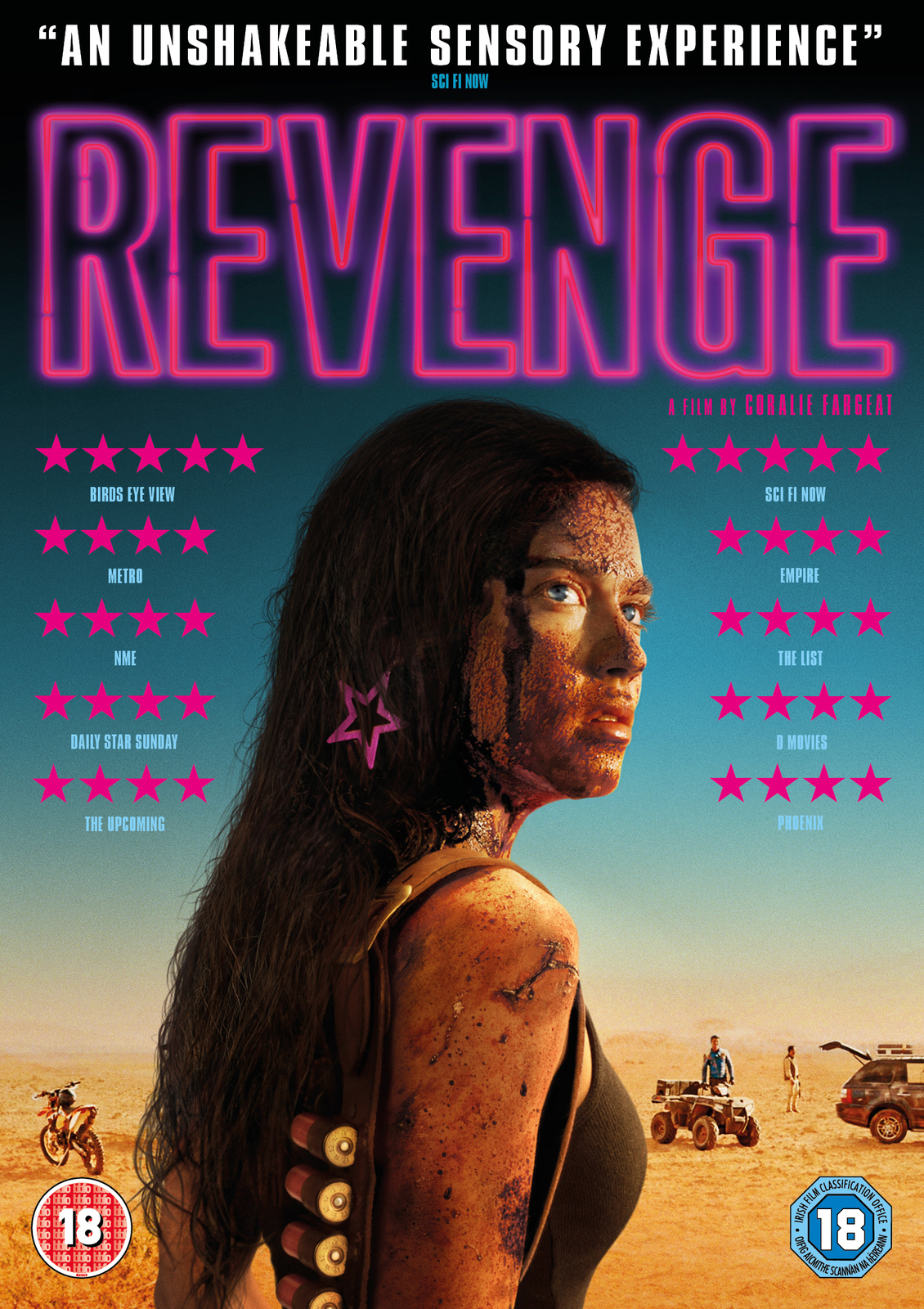 Revenge (DVD) Jean-Louis Tribes Guillaume Bouchède Matilda Lutz Kevin Janssens