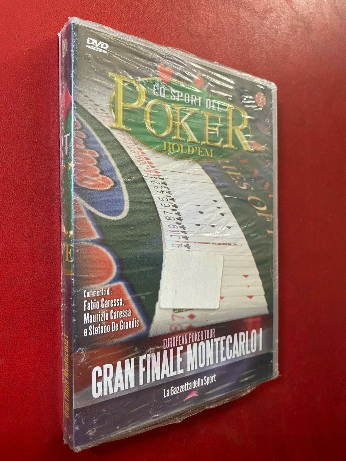 (DVD + LIBRO) LO SPORT DEL POKER/7 HOLD'EM Finale Montecarlo CARESSA DE GRANDIS