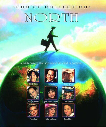 North (Blu-ray) Bruce Willis Elijah Wood Jason Alexander