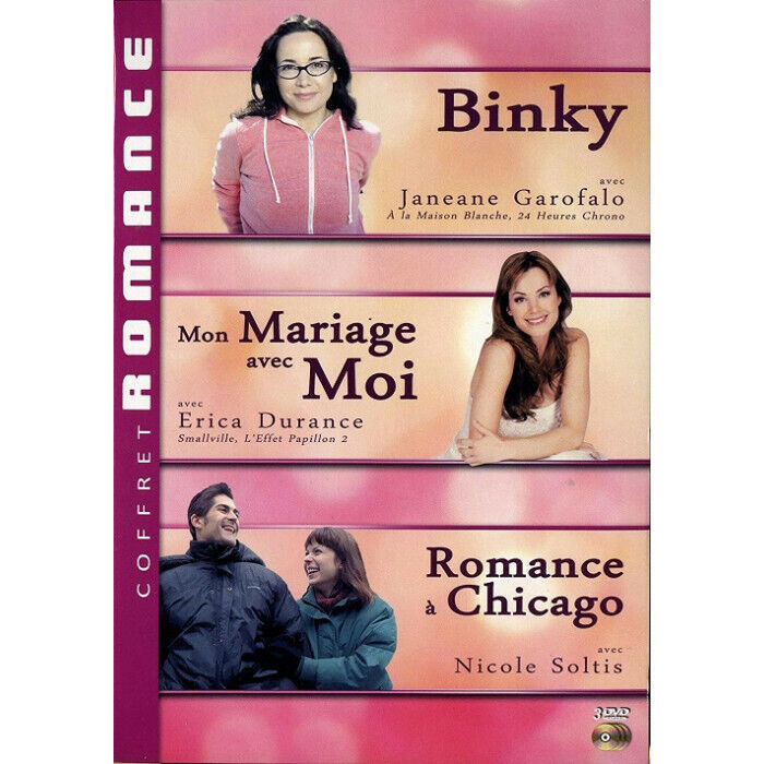 Commedia BINKY /Mio Matrimonio Con Me / Romance Da Chicago Cofanetto DVD Nuova
