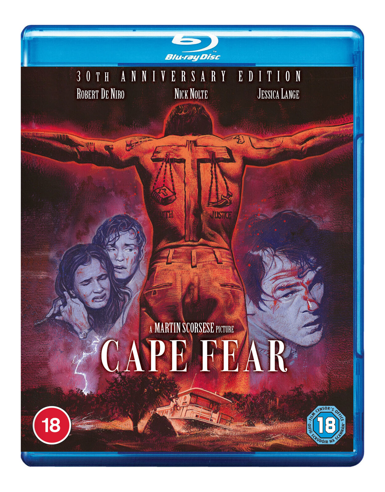 Cape Fear (Blu-ray) Martin Balsam Nick Nolte Illeana Douglas Jessica Lange
