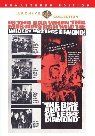 The Rise & Fall Of Legs Diamond (DVD) Elaine Stewart Karen Steele Ray Danton