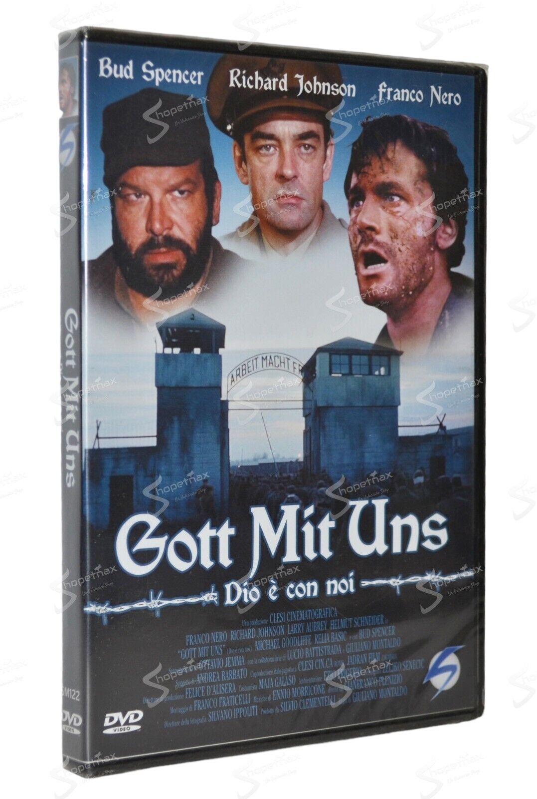 GOTT MIT UNS DIO E' CON NOI è 1970 GIULIANO MONTALDO BUD SPENCER DVD SIGILLATO