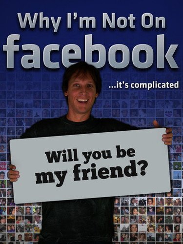 Why I'm Not on Facebook (DVD) Cameron Winklevoss Dr. Drew Pinsky Roseanne Barr