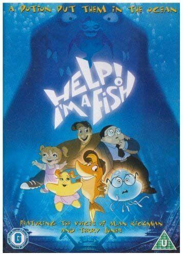 Help I'm a Fish (DVD) Alan Rickman Terry Jones Ulf Pilgaard Paprika Steen