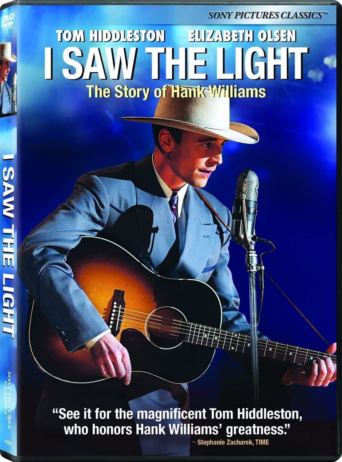 I Saw the Light (DVD) Tom Hiddleston Elizabeth Olsen Cherry Jones Maddie Hasson