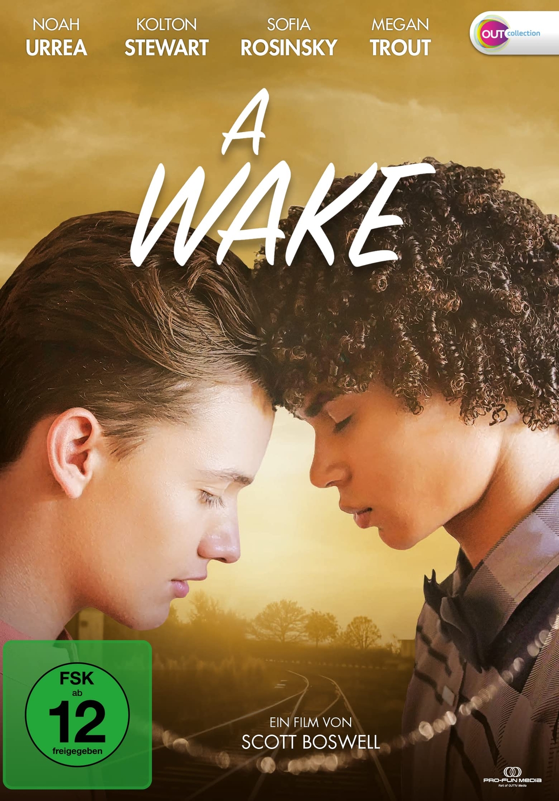 A WAKE (OmU) (DVD) Urrea Noah Rosinsky Sofia Trout Megan Stewart Kolton Hannon