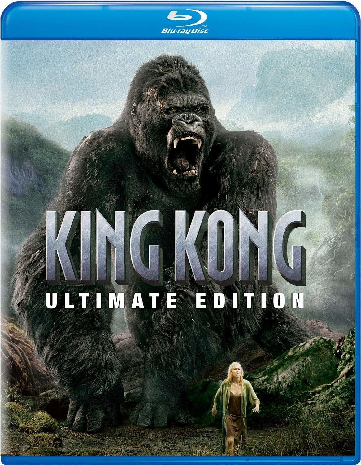 King Kong (2005) (Blu-ray) Naomi Watts Jack Black Adrien Brody Jamie Bell