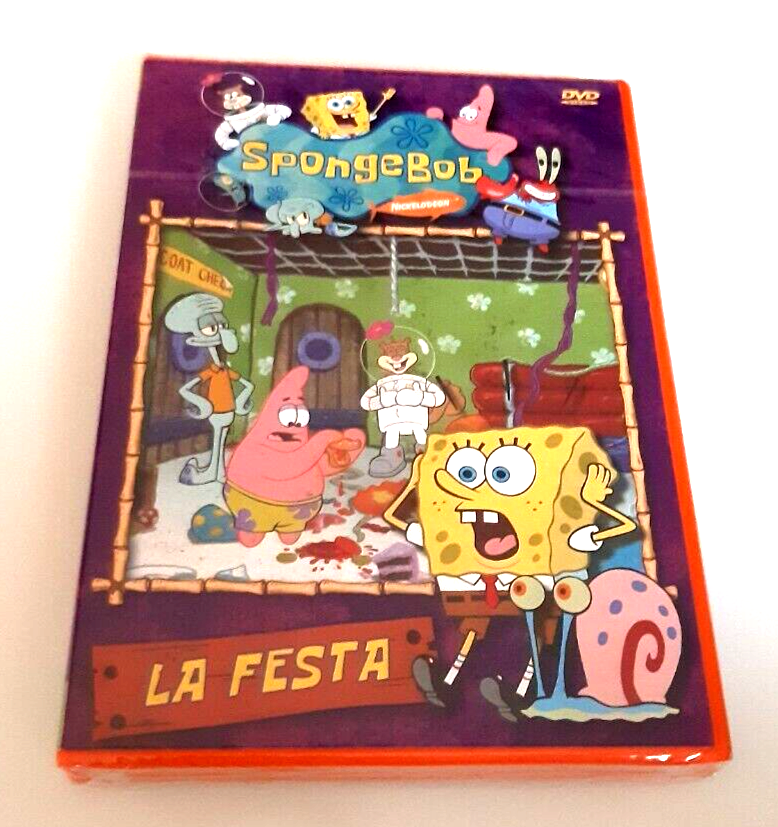 SPONGEBOB - LA FESTA - DVD NUOVO SIGILLATO
