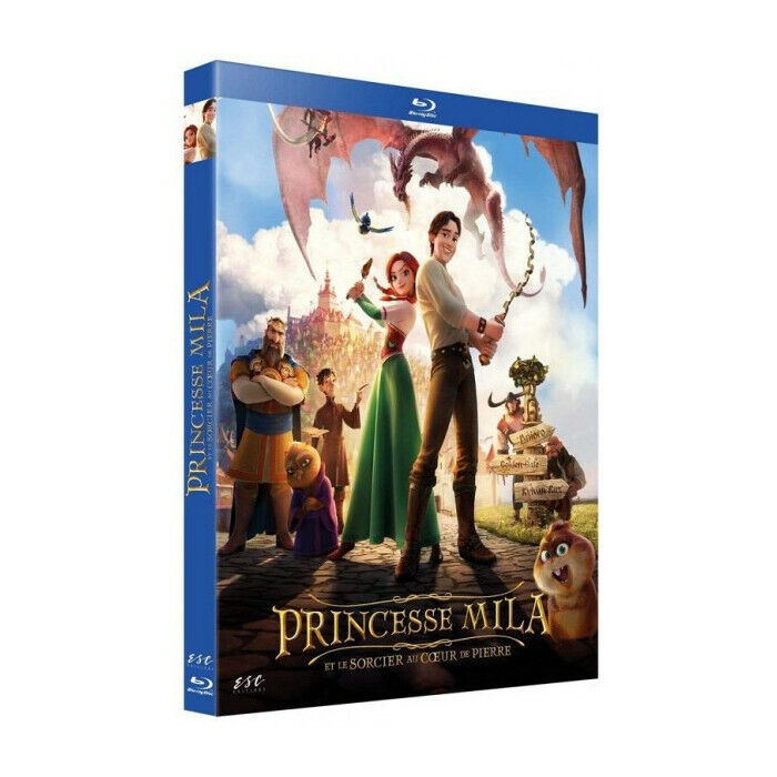 Principessa Mila E Il Mago Cuore Di Pietra Blu-Ray Nuova