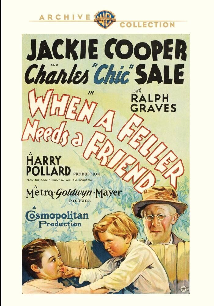 When A Feller Needs A Friend (DVD) Charles 'Chic' Sale Dorothy Peterson