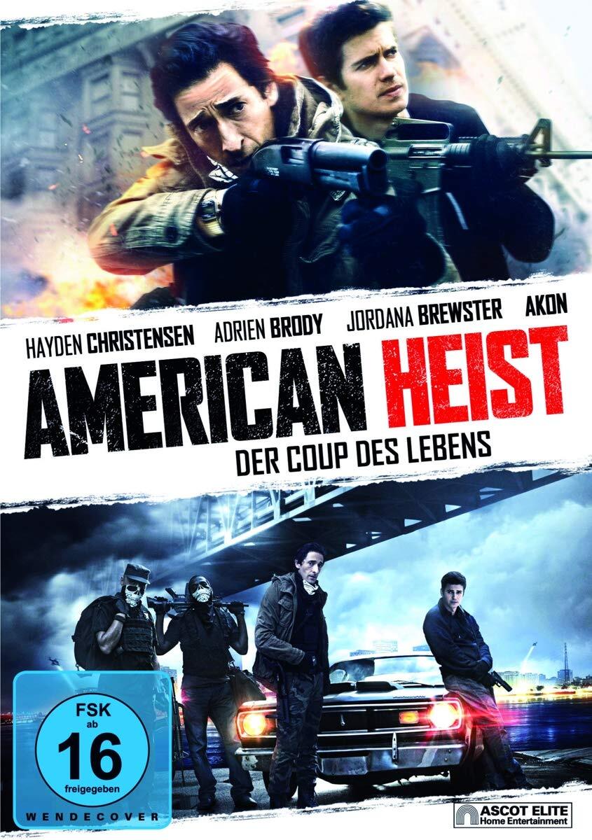 American Heist (DVD) Hayden Christensen Jordana Brewster Adrien Brody