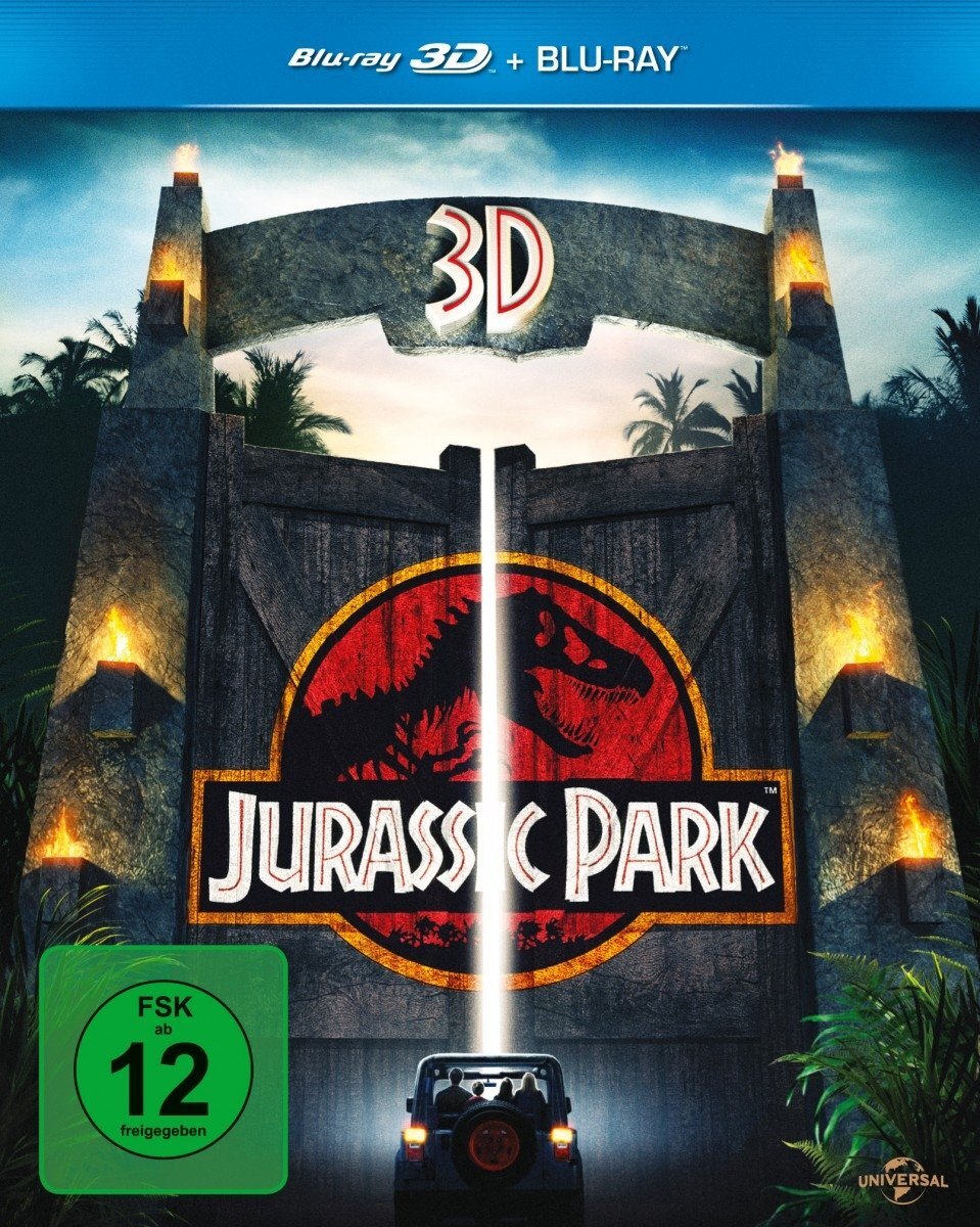 Jurassic Park (+ Blu-ray) [Blu-ray 3D] (Blu-ray) Dern Laura Goldblum Jeff Neill