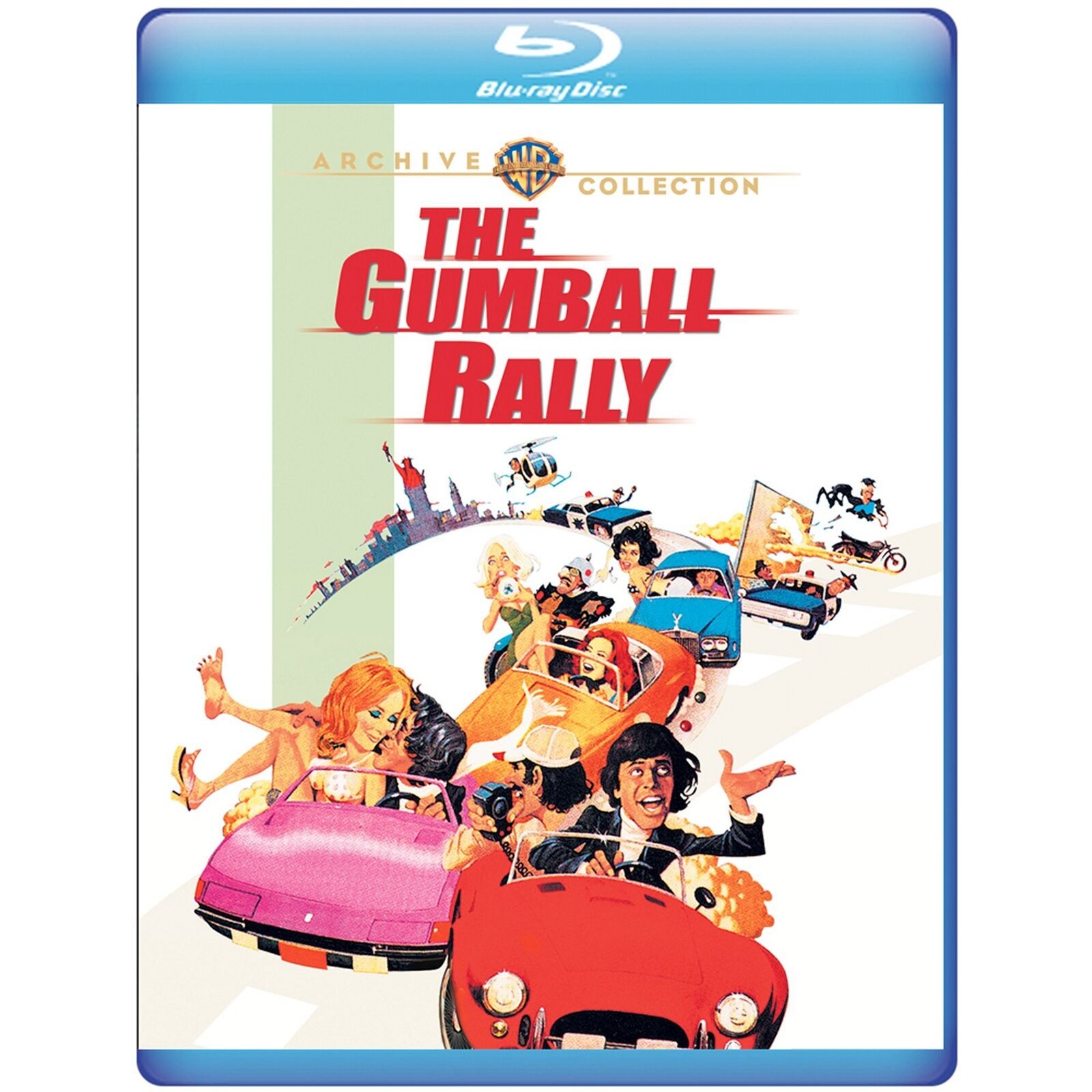 The Gumball Rally (Blu-ray) Tricia O'Neil Vaughn Taylor Wally Taylor Raul Julia