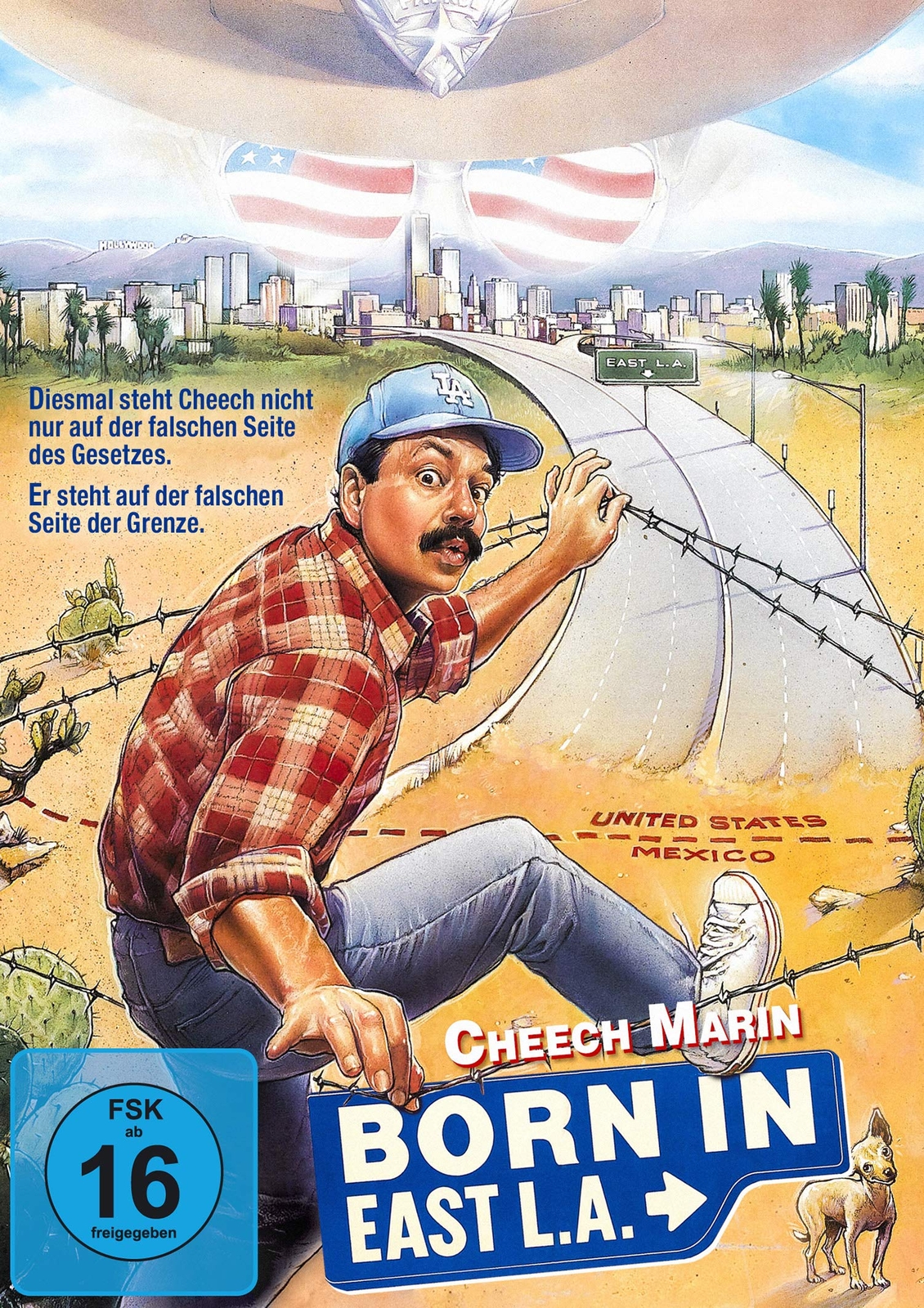 Born in East L.A. (DVD) Marin Cheech Stern Daniel Rodriguez Paul Vincent Lopez