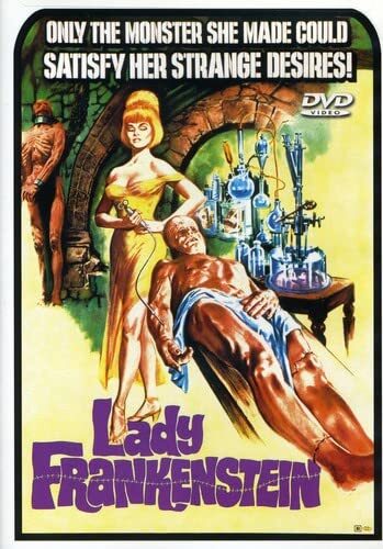 Lady Frankenstein (DVD) Joseph Cotten Mickey Hargitay Sarah Bay