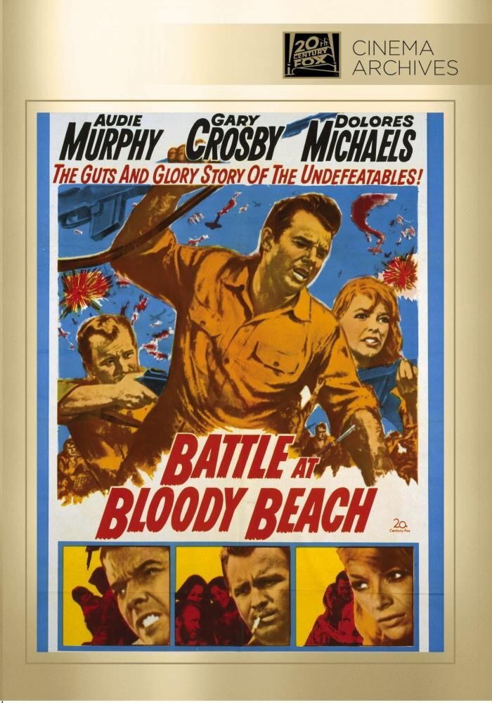 Battle At Bloody Beach (DVD) Alejandro Rey Audie Murphy Dolores Michaels