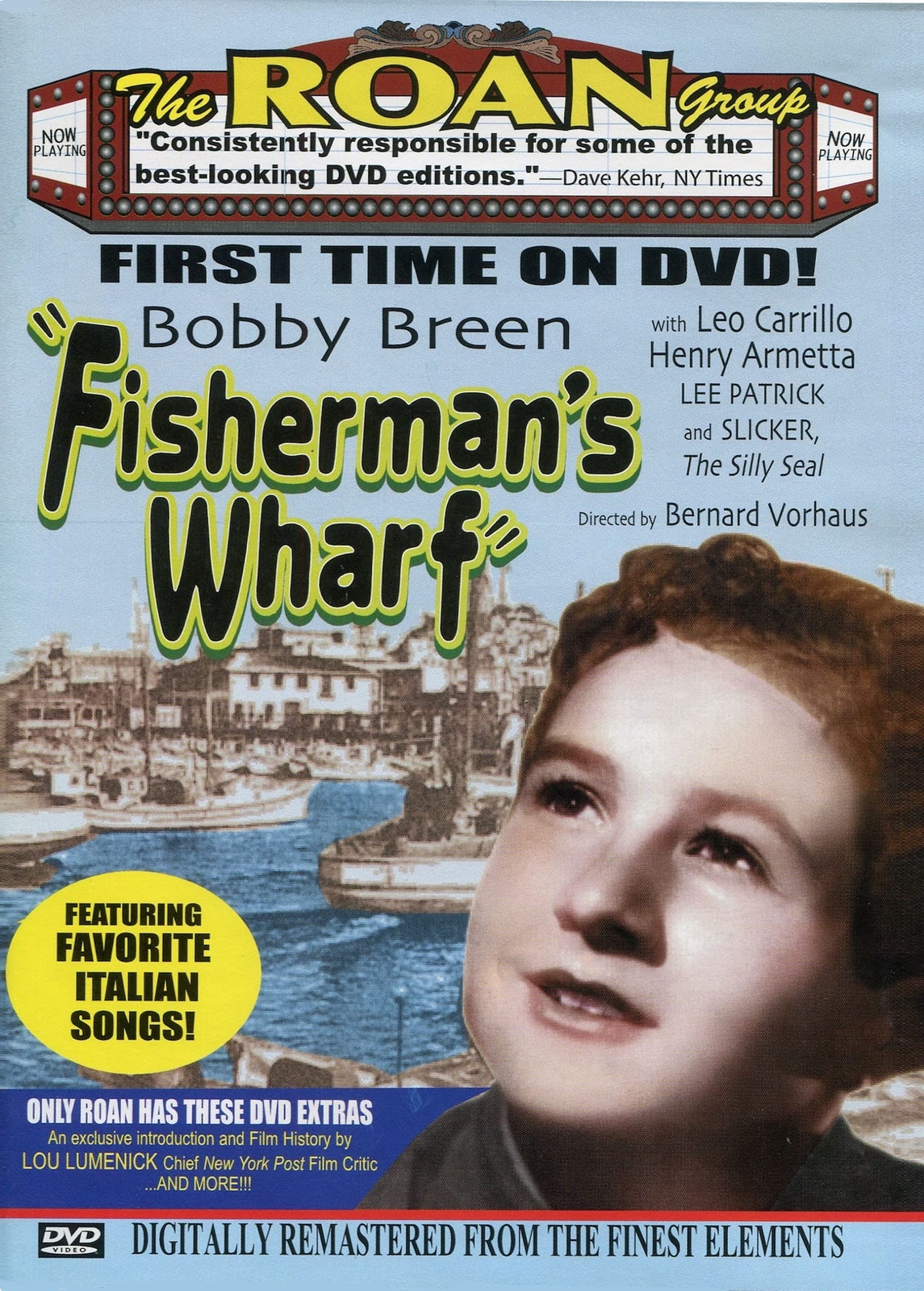 Fisherman's Wharf (DVD) Armetta Henry Belasco Leon Breen Bobby Bupp Tommy Leo