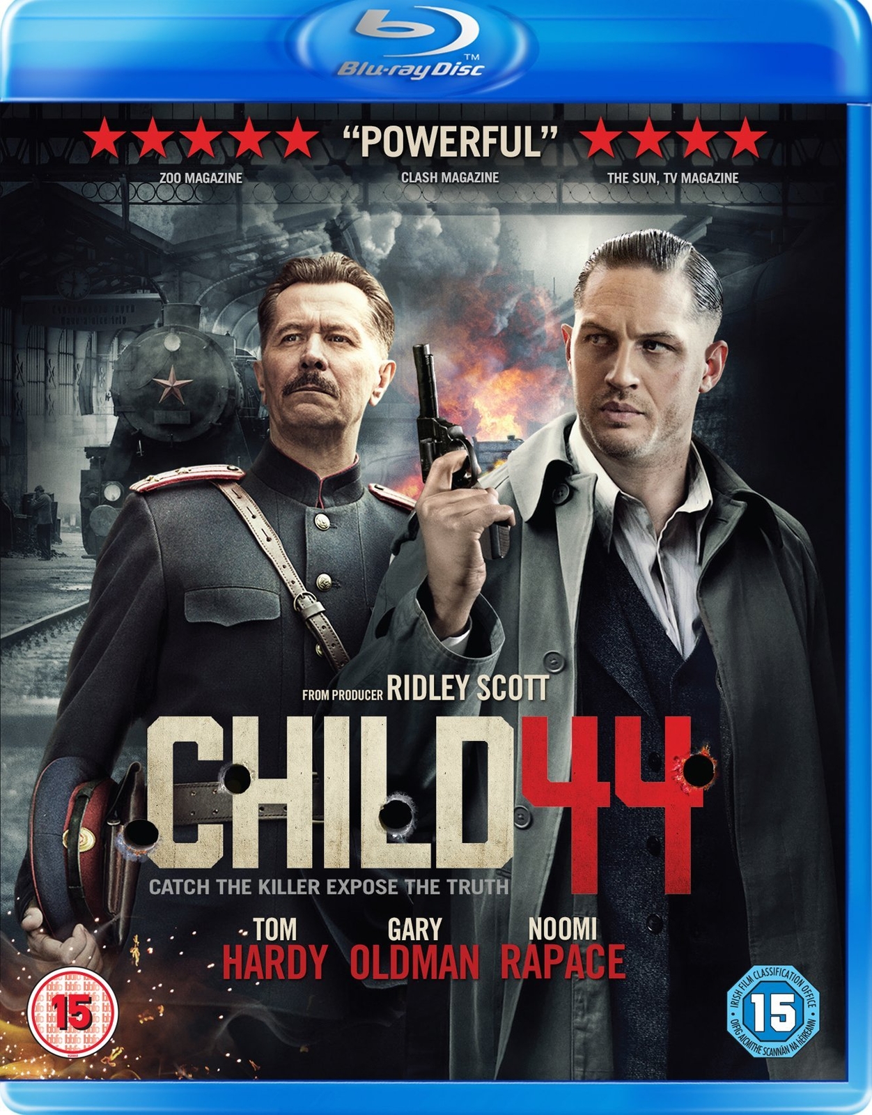 Child 44 (Blu-ray) Tom Hardy Gary Oldman Noomi Rapace Paddy Considine