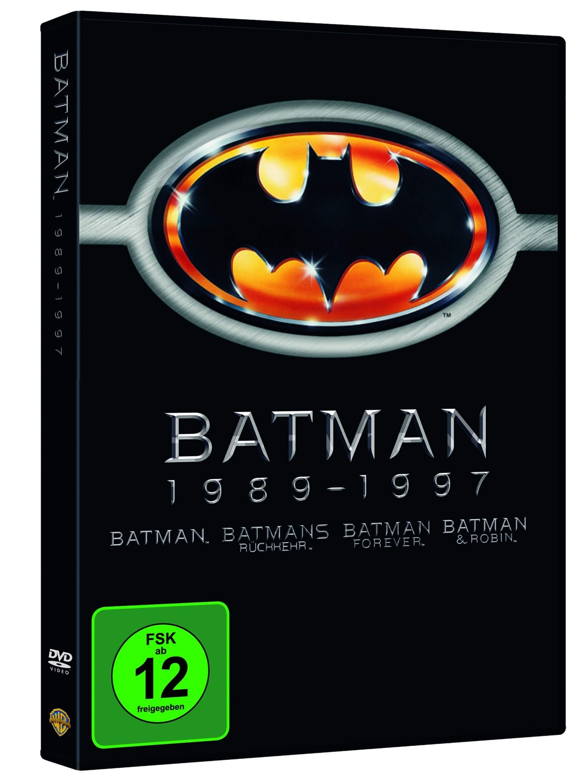 Batman 1-4 [4 DVDs] (DVD) Nicholson Jack Basinger Kim Keaton Michael Pfeiffer