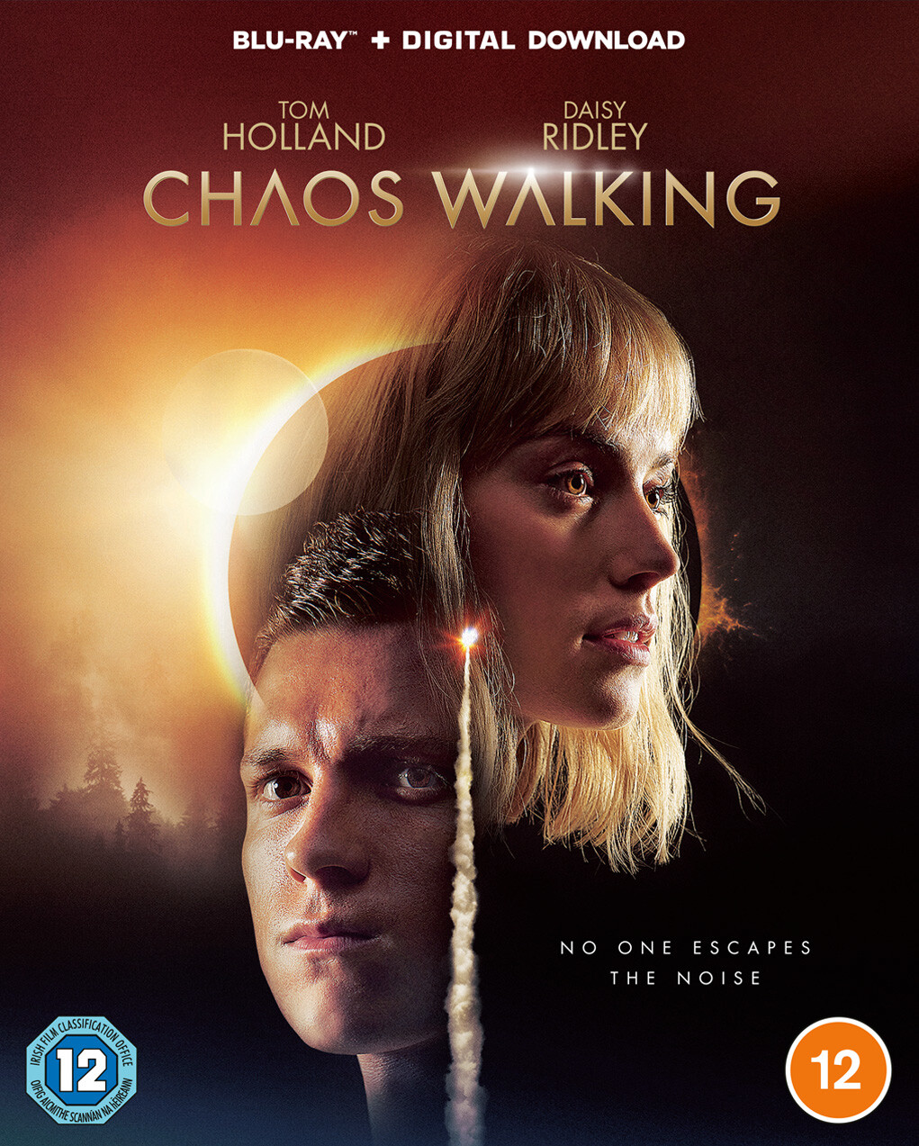 Chaos Walking (Blu-ray) Tom Holland Daisy Ridley Mads Mikkelsen Nick Jonas