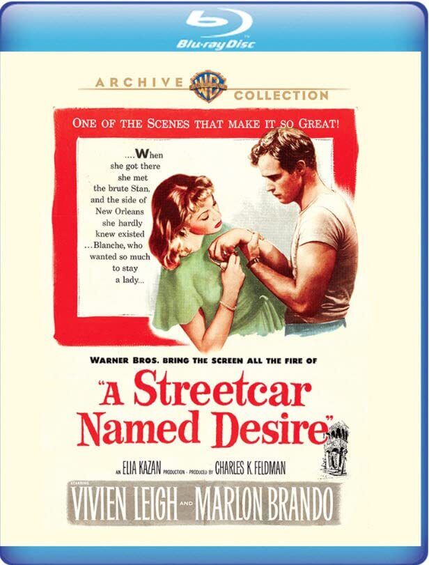 A Streetcar Named Desire (Blu-ray) Karl Malden Kim Hunter Marlon Brando