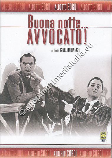 BUONA NOTTE AVVOCATO! Alberto Sordi - DVD NUOVO