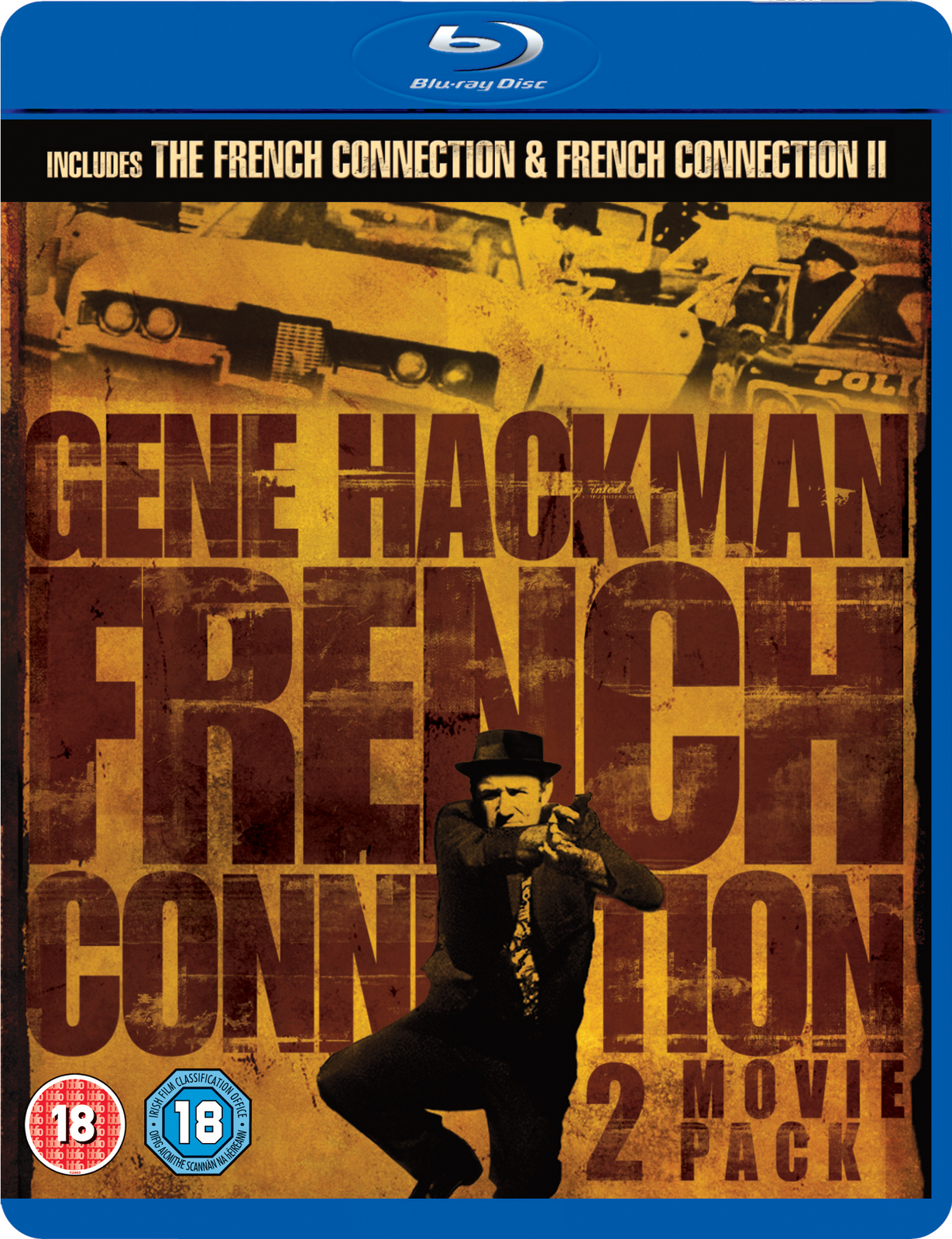 The French Connection/French Connection II (Blu-ray) Roy Scheider Arlene Farber