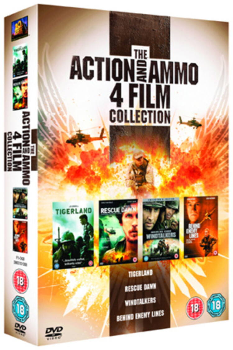 The Action and Ammo Collection (DVD) Nick Searcy Michael Shannon Nicolas Cage GQ