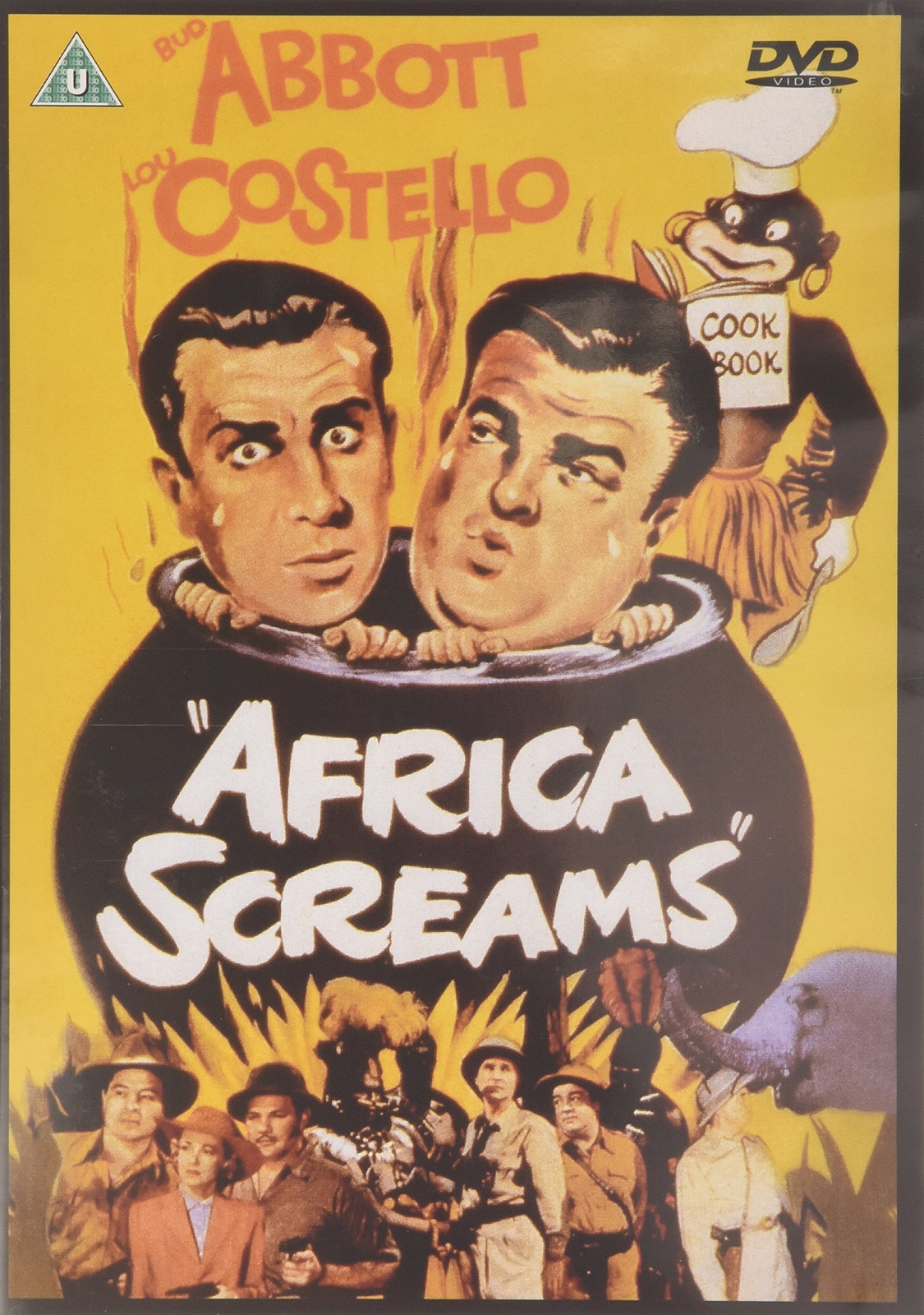 Africa Screams (DVD) Bud Abbott Lou Costello Burt Wenland Buddy Baer
