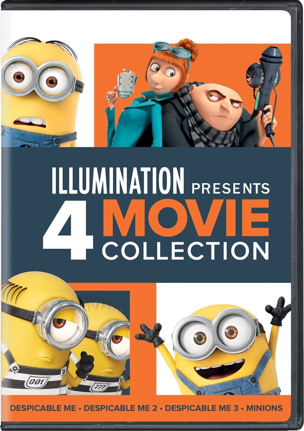 Illumination Presents: 4-Movie Collection Despicable Me / Despicable Me 2  (DVD)