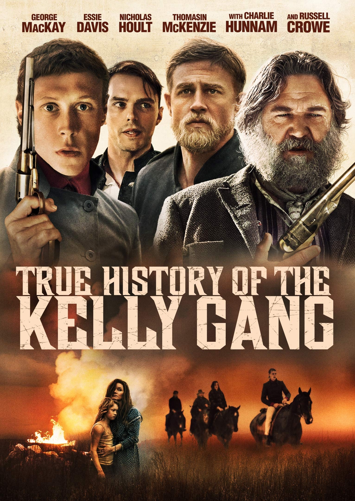 True History of the Kelly Gang (DVD) George MacKay Russell Crowe Charlie Hunnam