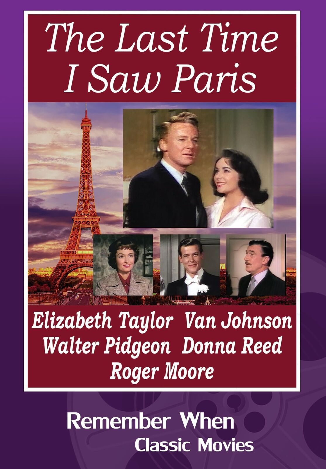The Last Time I Saw Paris (DVD) Van Johnson Donna Reed Elizabeth Taylor