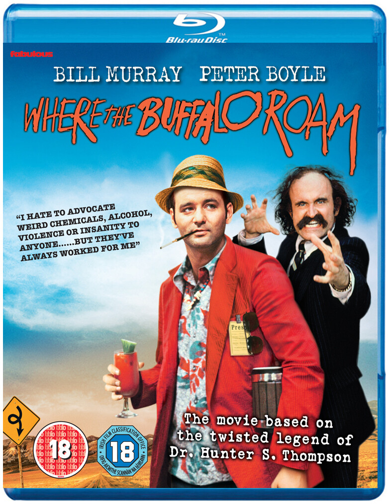 Where the Buffalo Roam (Blu-ray) R.G. Armstrong Mark Metcalf Leonard Frey