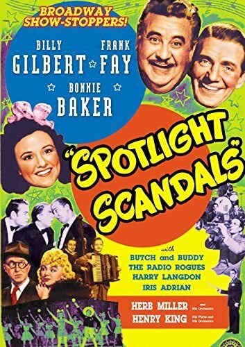Spotlight Scandals (DVD) Billy Gilbert Frank Fay Harry Langdon Bonnie Baker