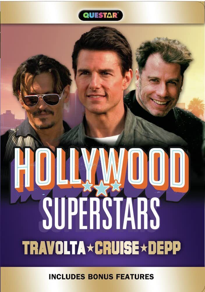 Hollywood Superstars (DVD) Ben Croll Gwyneth Paltrow John Travolta Johnny Depp