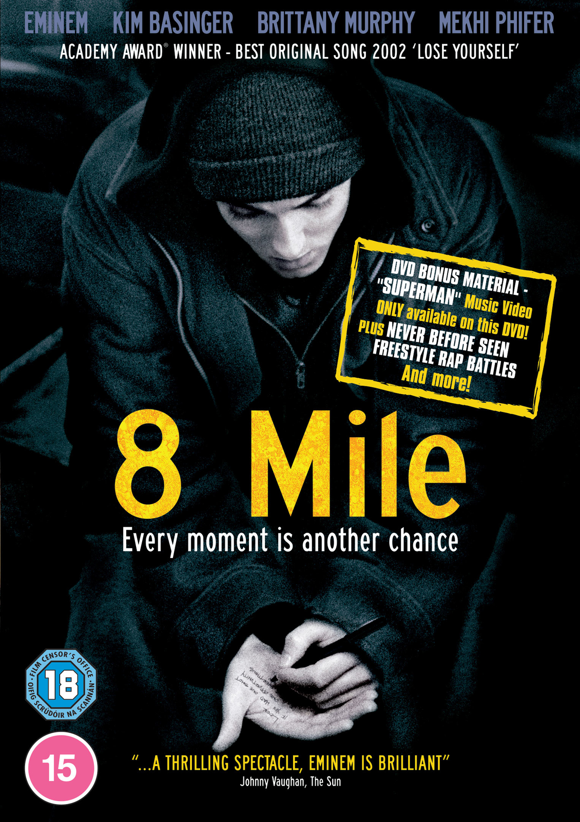 8 Mile (DVD) Anthony Mackie Omar Benson Miller Michael Shannon Evan Jones Eminem
