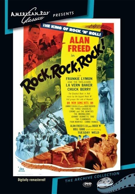 Rock, Rock, Rock (DVD) Tuesday Weld Alan Freed Teddy Randazzo