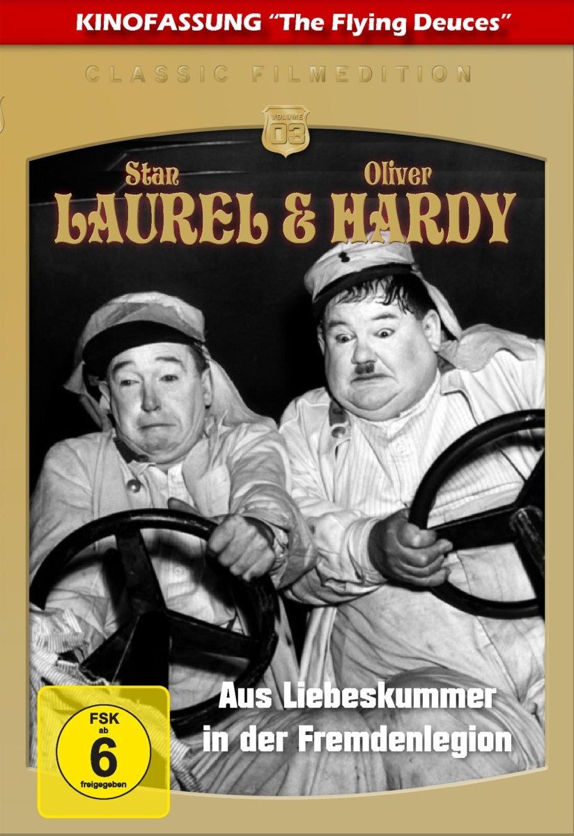 LAUREL & HARDY - Aus Liebeskummer In Der Fremdenlegion (DVD) Stan Laurel