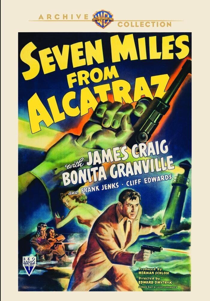 Seven Miles From Alcatraz (DVD) Bonita Granville Cliff Edwards Erford Gage