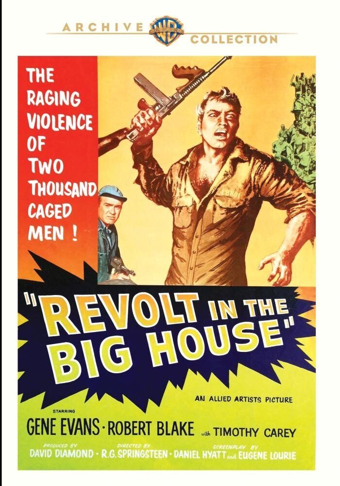 Revolt In The Big House (DVD) Robert Blake Gene Evans